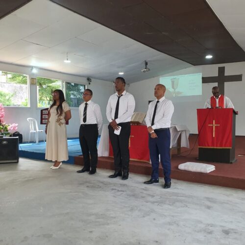 Fandraisana ireo Katekomena ho Mpandray ny Fanasan&rsquo;ny Tompo